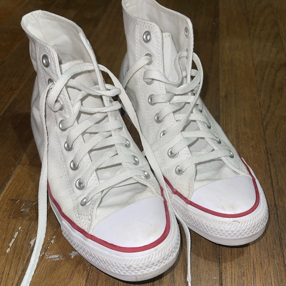 White high top converse
